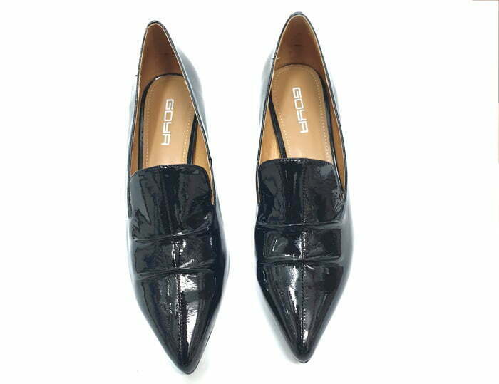 נעלי עקב לנשים – דגם דובדבן – שחור.