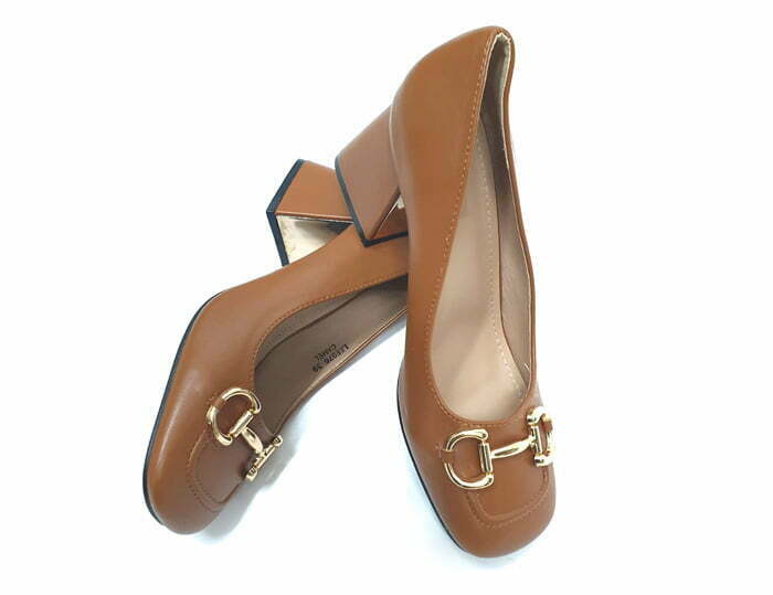 נעלי עקב לנשים – דגם לופן – כאמל.