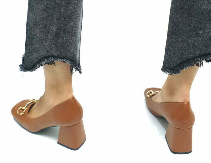 נעלי עקב לנשים – דגם לופן – כאמל.