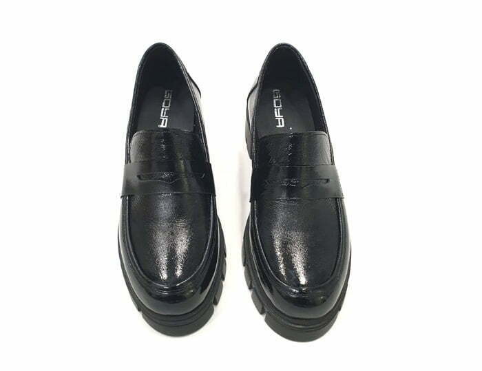 נעלי מוקסין לנשים – דגם אודל - שחור.